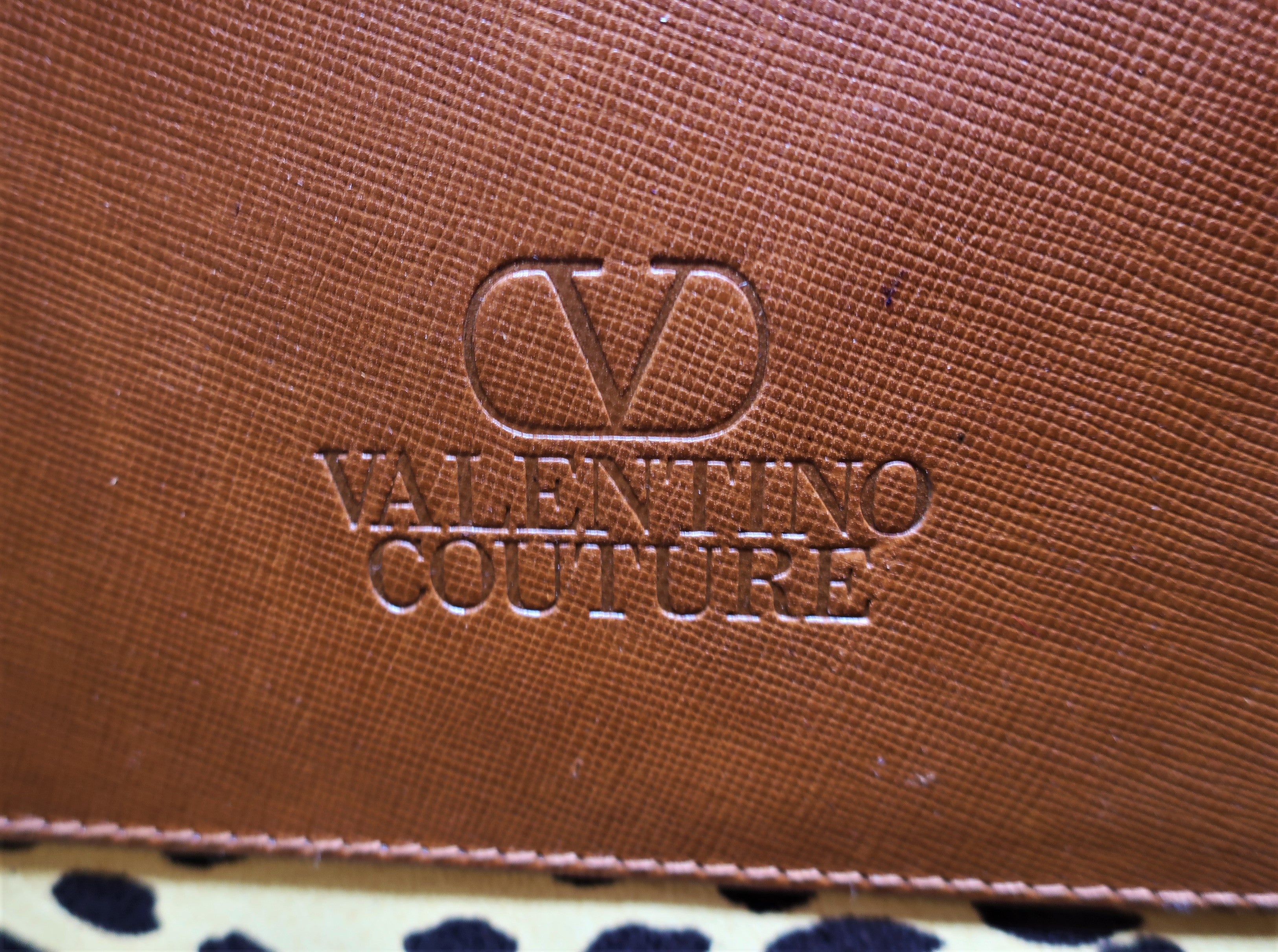 Valentino vintage sac cabas 1980