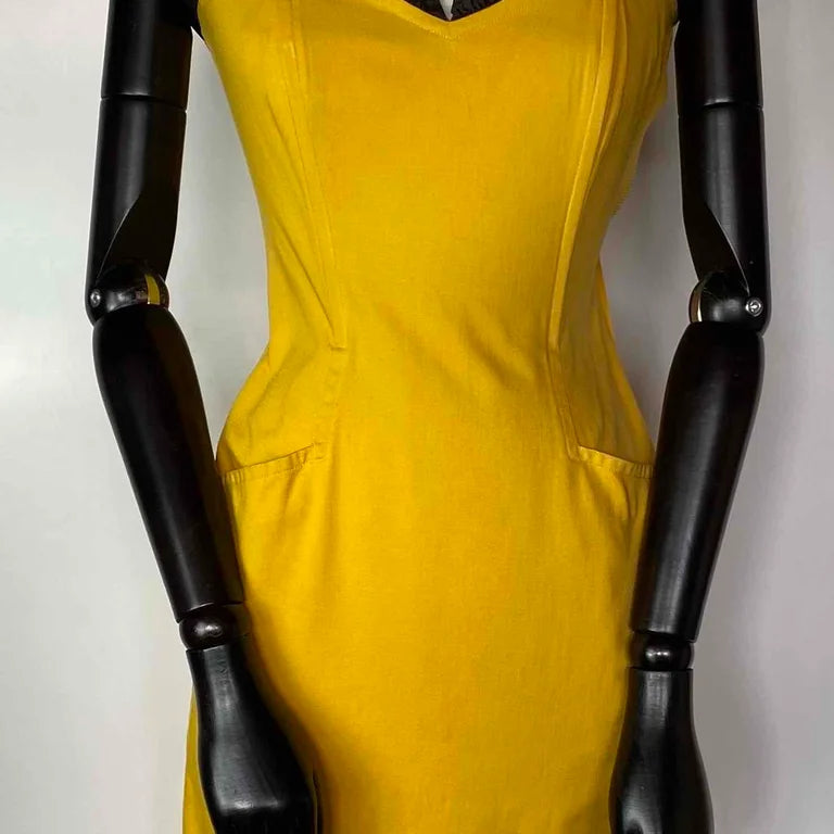 Robe Yves Saint Laurent jaune