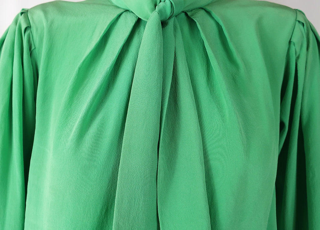 Blouse Verte YSL Rive Gauche