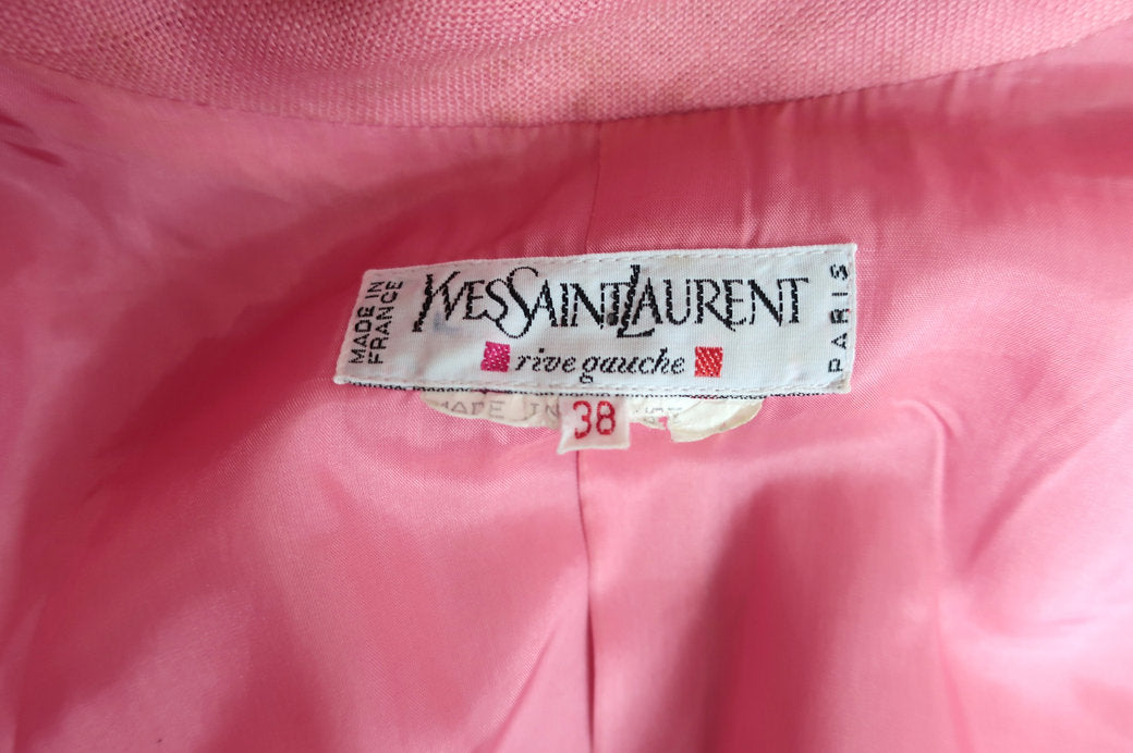 YSL Rive gauche blazer Rose