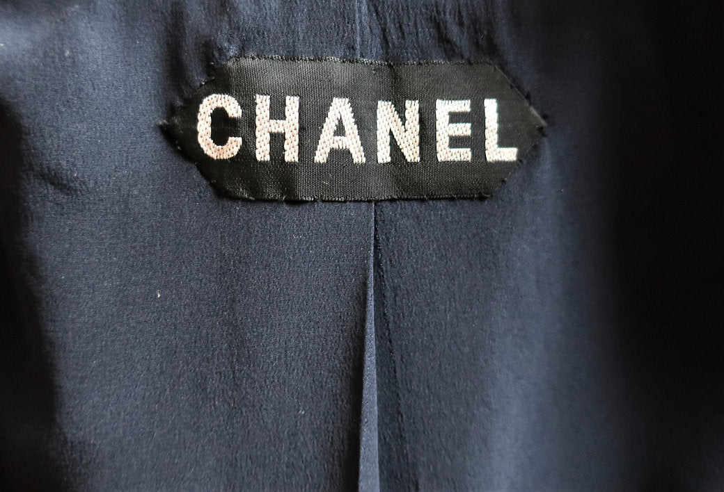 Veste en Tweed Chanel noire